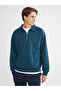 Esvab • Modern & Distinctive Devrik Roba Collar Men's Thick Sweatshirt - 2