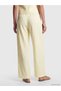Trendlucky Women's Textured Trousers with Elastic Waist and Difference in Color - 3