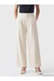 Trendlucky Striped Linen Blend Women's Trousers with a Difference - 2