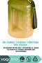 1600ml Double Color Motivational Water Bottle with Carrying Strap and Handle Sticker - 4
