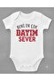 My Uncle Loves Me the Most Printed Snap Fastener Baby Bodysuit