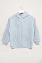 Hooded Zippered Unisex Children's Sweatshirt - 6