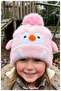 Luxury Soft Beanie with Fleece Lining for Girls (Ages 4-8) - 2