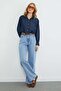 Beli Belted Palazzo Jean - 2