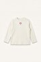 Heart Patterned Ribbed Camisole Long Sleeve T-Shirt Baby Girl I0894A526Au - 4