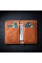 Enrico Slim Leather Card Holder TN11 Caramel