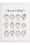 Children's Emotion Board / Emotion Education Fabric Banner for Kids - 2