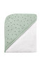 Mint 100% Organic Cotton Embroidered Hugging Towel