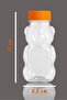 Bearish Pet Bottle School Picnic Juice Smoothie Detox Ginger Transparent Plastic Empty Beverage Leakproof - 7