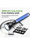 black TANK007 A602L 350LM USB Type-C Rechargeable 3-Position Adjustable Waterproof and Drop-proof Hi - 5