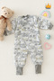 Winter Children's Sleeping Bag Cotton Lined 2.5 Tog Thick Fiber Filled Unisex 2-9 Years Old - 5