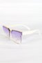 3-Piece Set Women's Uv400 Protection Oversize Sunglasses 23019-1-Small Size - 5