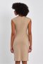 Midi Length Pencil Dress (B23-005100) - 5