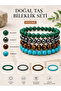 Energy-para-healing-peace Natural Stone Bracelet Set