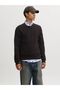 Strickpullover Einfarbig Strickpullover