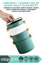 Bento 1800ml Lunchbox New Collection 3-Layer 3-Bowl Stainless Steel Lunch Box with Lockable Lid and Handle - 3