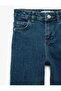 Buy Denim Pants with Adjustable Elastic Waistband Pockets - 3