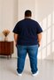 Men's Large Size Short Sleeve Ataturk Printed T-Shirt 3XL 4XL 5XL 6XL 7XL 8XL 9XL - 2