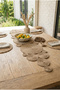 Pointy Wicker Jute Rope Console Cover, 130X30Cm Handmade Living Room Kitchen Table Cover, Runner - 4