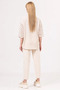 8-14 Years Berceste Mira Girl's Suit -Cream- - 2