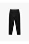 High Waist Slim Fit Cigarette Pants with Pockets - 7