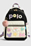 My Polo 2055 Triple Set Girls' Primary and Secondary School Backpack School Bag Multi-Compartment Ortho - 3