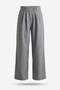 Striped Cross-Waisted Casual Trousers - 6