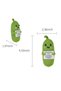 Encouragement Pickle Plush Toys Positive Crochet Animals Gifts Encouragement Birthday Gifts, Chri... - 4