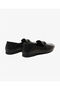 Women's Black Genuine Leather Loafer Shoes 5Y2UA59220 - 4