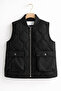 Children's Suede Vest Black |