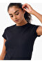 2-Pack Crew Neck Top With Cap Sleeves (Black/Black) - 6