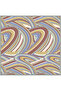 Multicolour Geometric Pattern 100% Twill Silk Scarf 4311 - 32 - 3