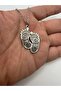 Baby Footprint Necklace – with 60 cm Chain, Zinc Plated Unisex Meaningful Design - 2