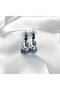 Violin Flower Motif Earrings