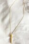 Gold Wish Necklace with Capsule Openable Note Cover - 2