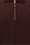 Polo Neck Regular Fit Zippered Patterned Sweatshirt - 3