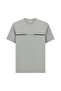 Techno-Line Crew Neck Regular Fit Printed Lycra T-Shirt