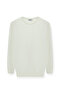 Crew Neck Regular Fit Cotton Cashmere Knitwear Sweater - 2