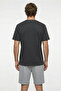 Crew Neck Regular Fit Breathable Cotton Washable T-Shirt - 3