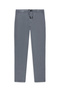 6 Drop Regular Fit Standard Cut بخصر مطاطي L قماش قابل للتمدد بنطلون من قماش جوفر كلاسيكي
