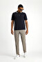 Techno-Line Zippered Lycra Slim Fit Slim Fit Polo Neck T-Shirt - 4