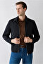 Baby Collar Zippered Pocket Cotton Seasonal Coat - 2