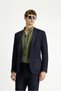 7 Drop Super Slim Fit Extra Slim Fit Patterned Sports Wool Jacket - 5