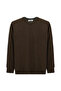 Crew Neck Regular Fit Knitted Wool Pack Cashmere Blend Knitwear Sweater - 2