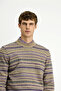 Crew Neck Regular Fit Patterned Wool Knitwear Sweater - 4