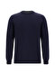 Crew Neck Regular Fit Wool Cashmere Italian Knit Sweater