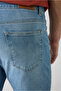 Slim Fit 5-Pocket Cotton Lycra Denim Trousers - 5