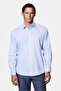 Long Sleeve Classic Non-Iron Iron-Free Striped 100% Cotton Shirt - 3