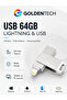 64 Gb Otg Flash Memory iPhone - Pc Compatible Otg Flash USB Data Memory
