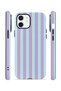 iPhone 11 Vorian Double Layer Case Lilac Riviera Stripe - 2
